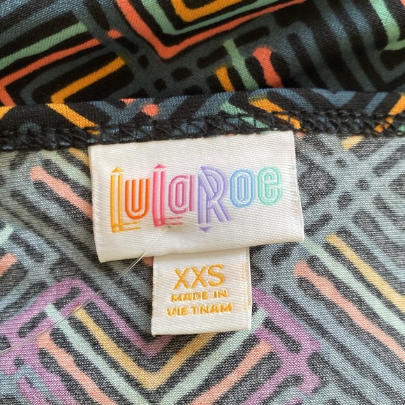LuLaRoe “IRMA” HIGH-LOW TUNIC OVERSIZED TOP SIZE EXTRA EXTRA SMALL 🌟NWT🌟 - Picture 7 of 11